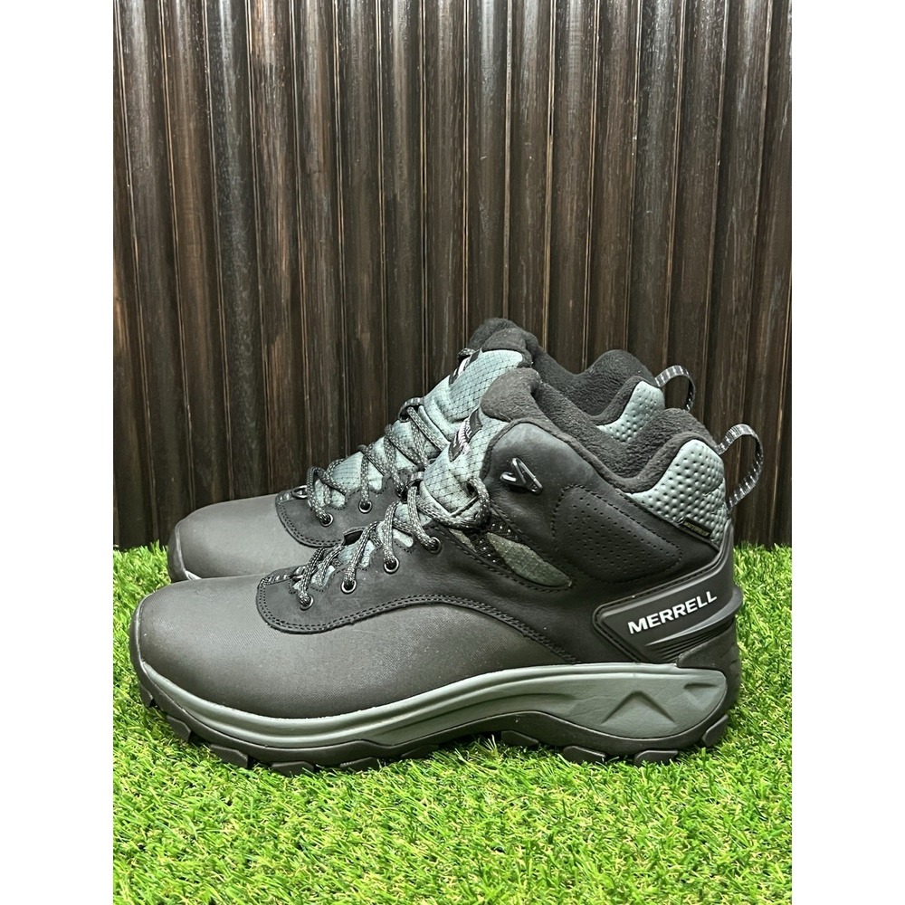 Size 11 - Merrell Women's Kiruna 2 Mid Black Waterproof Hiking Boots J037474